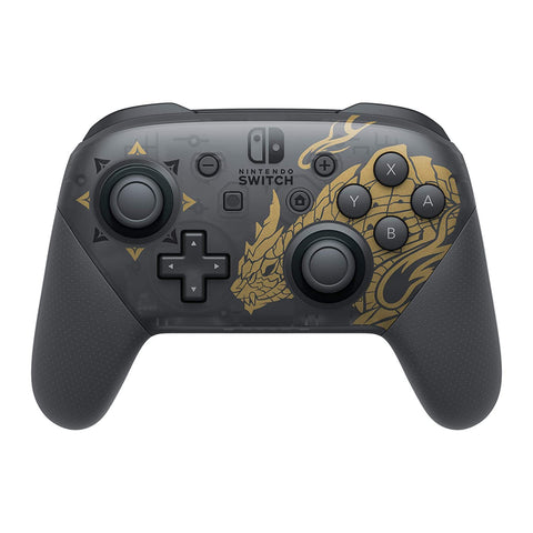 Nintendo Switch Pro Controller Monster Hunter Rise Edition - GameShop Asia