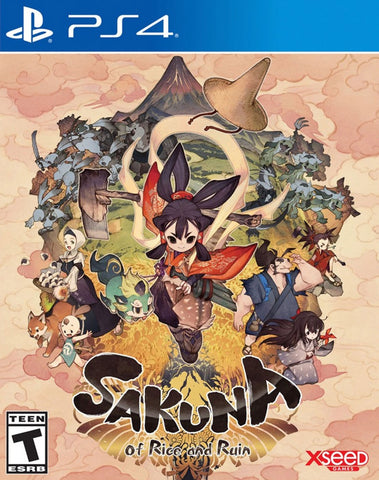 Sakuna: Of Rice and Ruin Divine Edition (PS4) - GameShop Asia
