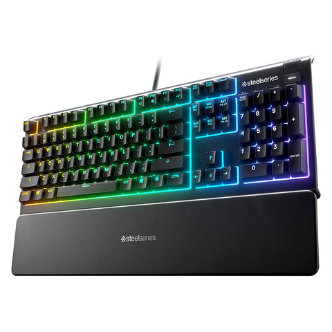 SteelSeries Apex 3 RGB Wired Gaming Keyboard - GameShop Asia