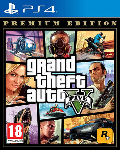 Grand Theft Auto V Premium Edition (PS4/Asia) - GameShop Asia