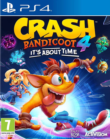 Crash Bandicoot 4 It's About Time (PS4) - GameShop Asia
