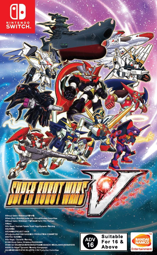 Super Robot Wars V (Nintendo Switch/Asia/English/Chinese) - GameShop Asia