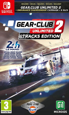 Gear Club Unlimited 2 Tracks Edition (Nintendo Switch) - GameShop Asia