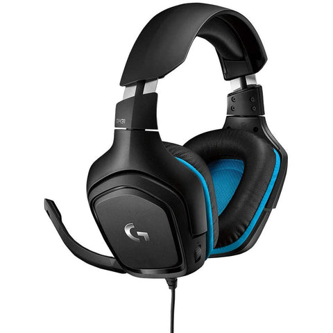 Logitech G431 Surround Sound 7.1 Gaming Headset with DTS Black - GameShop Asia