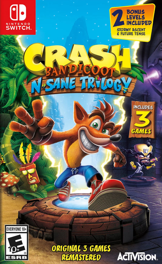 Crash Bandicoot N-Sane Trilogy (Nintendo Switch) - GameShop Asia