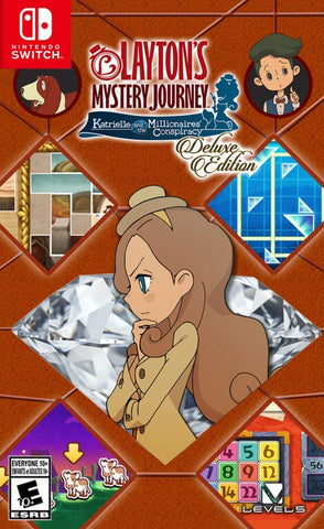 Layton's Mystery Journey: Katrielle And The Millionaires' Conspiracy Deluxe Edition (Switch) - GameShop Asia