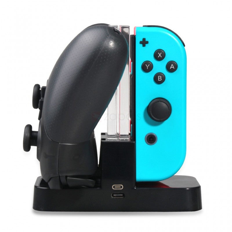 Dobe Charging Dock for Nintendo Switch Joy-Con & Pro Controllers - GameShop Asia