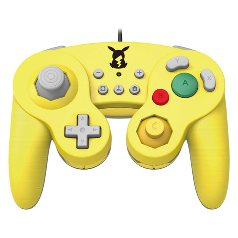 Hori Battle Pad Wired Controller for Nintendo Switch Pikachu - GameShop Asia