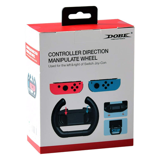 Dobe Steering Wheel for Switch Black - GameShop Asia
