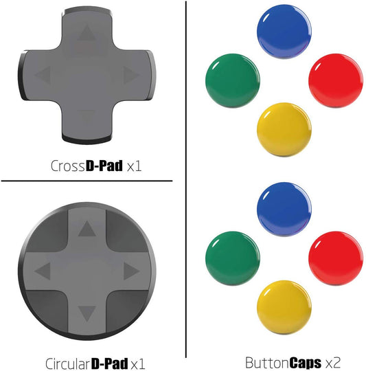 Skull & Co. Joy-Con D-Pad Button Cap Set for Nintendo Switch - GameShop Asia