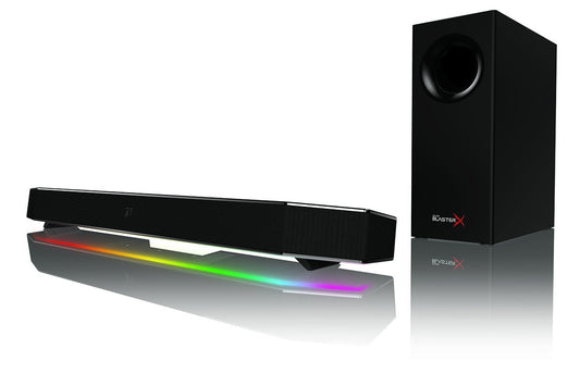 Creative Sound BlasterX Katana Multi-channel Bluetooth Wireless Gaming Soundbar Black - GameShop Asia