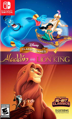 Disney Classic Games: Aladdin And The Lion King (Switch) - GameShop Asia