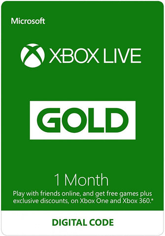Xbox Live 1 Month Gold (South East Asia) - GameShop Asia