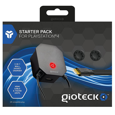 Gioteck Starter Pack for PlayStation 4 - GameShop Asia