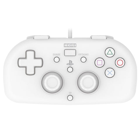Hori Wired Controller Light White for PlayStation 4 - GameShop Asia