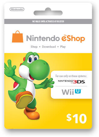 Nintendo eShop Prepaid Card USD10 - Digital Download - GameShop Asia