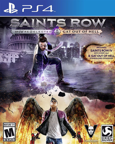 Saints Row IV: Re-Elected + Gat out of Hell (PS4) - GameShop Asia